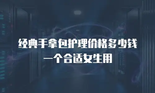 经典手拿包护理价格多少钱一个合适女生用