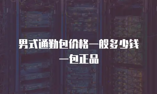 男式通勤包价格一般多少钱一包正品