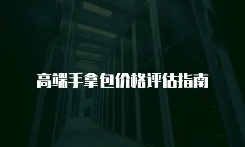 高端手拿包价格评估指南