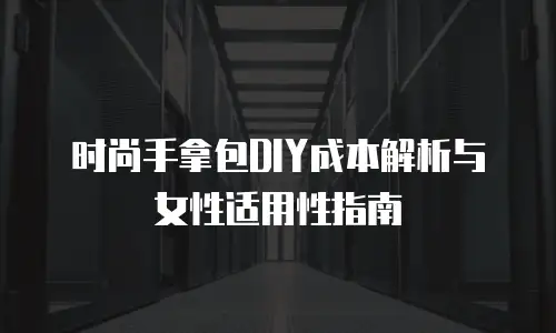 时尚手拿包DIY成本解析与女性适用性指南