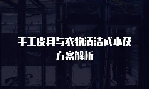 手工皮具与衣物清洁成本及方案解析