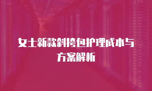 女士新款斜挎包护理成本与方案解析