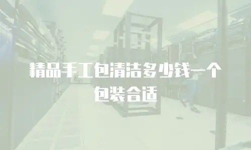 精品手工包清洁多少钱一个包装合适
