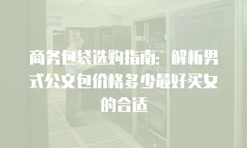 商务包袋选购指南：解析男式公文包价格多少最好买女的合适