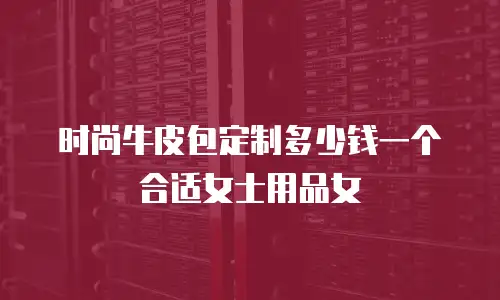 时尚牛皮包定制多少钱一个合适女士用品女