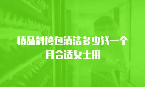 精品斜挎包清洁多少钱一个月合适女士用