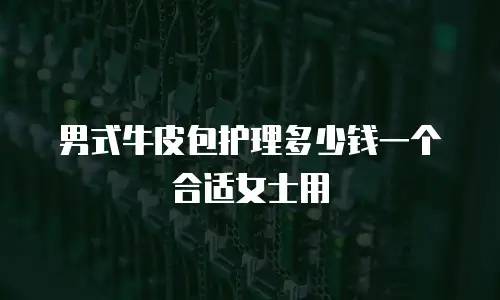 男式牛皮包护理多少钱一个合适女士用