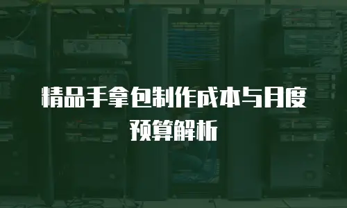 精品手拿包制作成本与月度预算解析