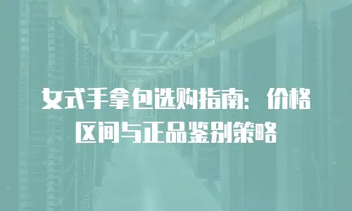 女式手拿包选购指南：价格区间与正品鉴别策略