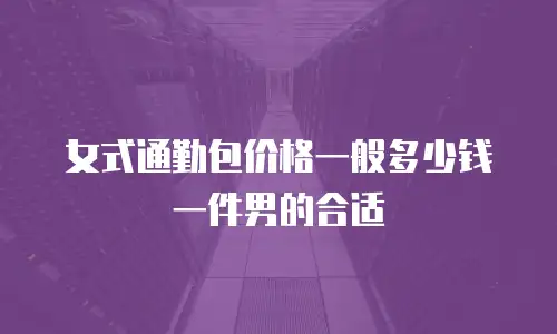 女式通勤包价格一般多少钱一件男的合适