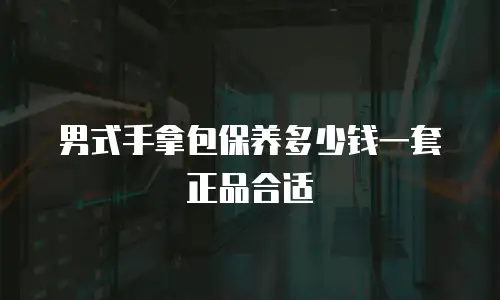 男式手拿包保养多少钱一套正品合适