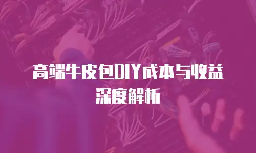 高端牛皮包DIY成本与收益深度解析
