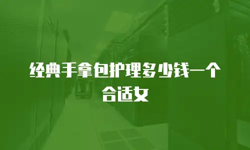 经典手拿包护理多少钱一个合适女