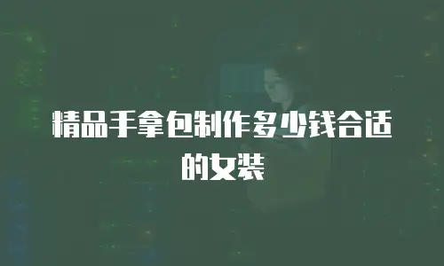精品手拿包制作多少钱合适的女装