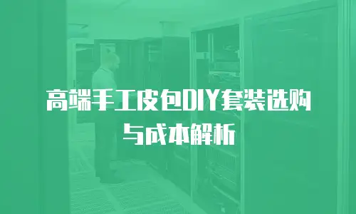 高端手工皮包DIY套装选购与成本解析