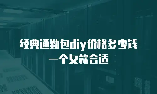 经典通勤包diy价格多少钱一个女款合适