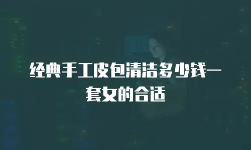 经典手工皮包清洁多少钱一套女的合适