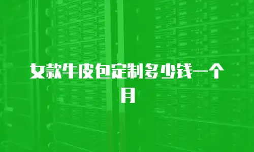 女款牛皮包定制多少钱一个月