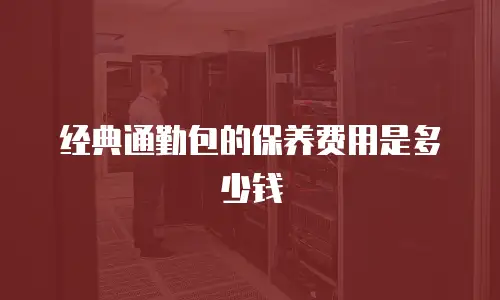 经典通勤包的保养费用是多少钱