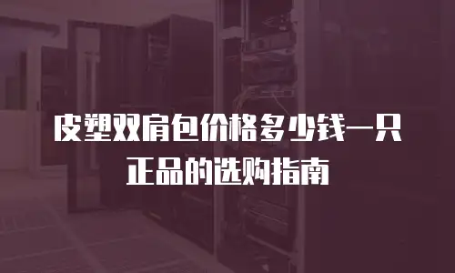 皮塑双肩包价格多少钱一只正品的选购指南