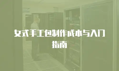 女式手工包制作成本与入门指南