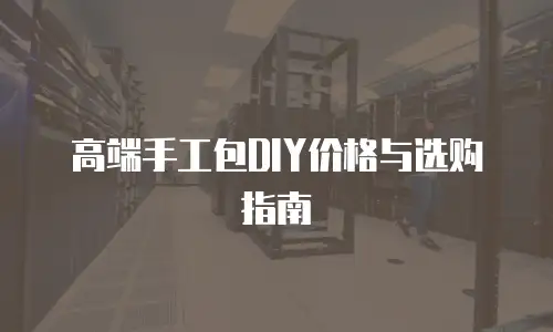 高端手工包DIY价格与选购指南
