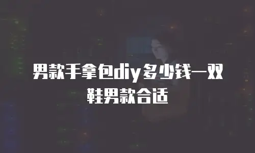 男款手拿包diy多少钱一双鞋男款合适