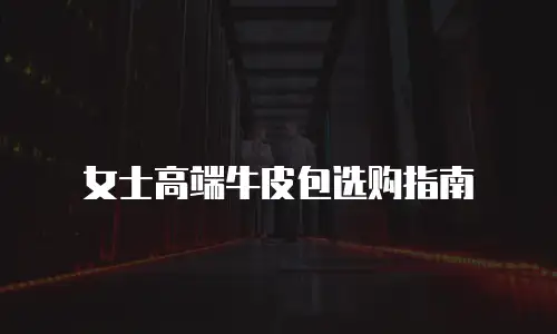 女士高端牛皮包选购指南