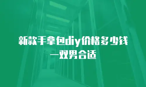 新款手拿包diy价格多少钱一双男合适