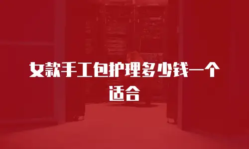 女款手工包护理多少钱一个适合