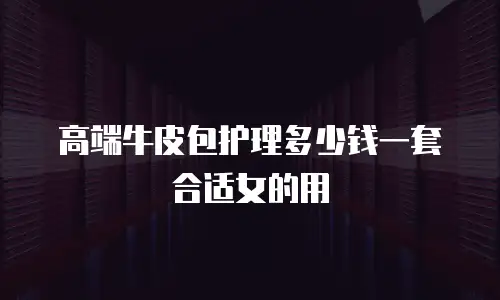 高端牛皮包护理多少钱一套合适女的用