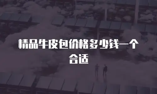 精品牛皮包价格多少钱一个合适