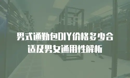 男式通勤包DIY价格多少合适及男女通用性解析