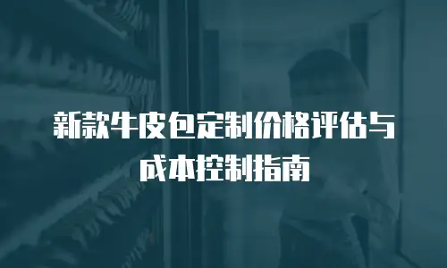 新款牛皮包定制价格评估与成本控制指南