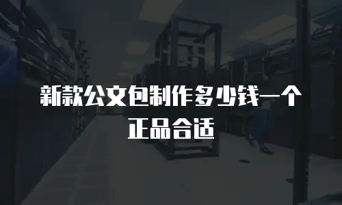 新款公文包制作多少钱一个正品合适