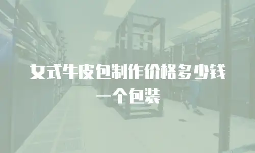 女式牛皮包制作价格多少钱一个包装