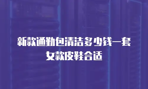 新款通勤包清洁多少钱一套女款皮鞋合适