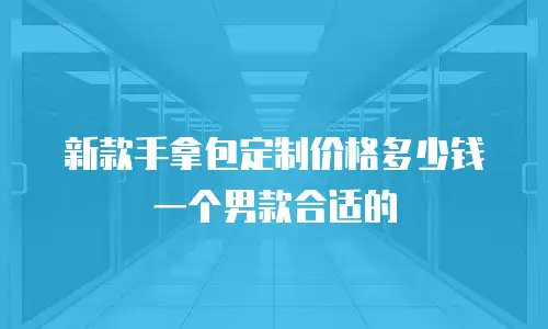 新款手拿包定制价格多少钱一个男款合适的