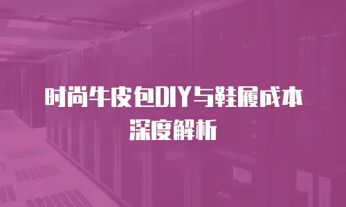 时尚牛皮包DIY与鞋履成本深度解析