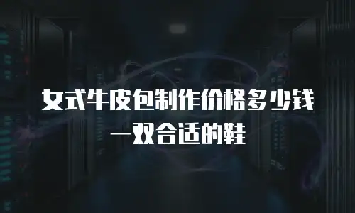 女式牛皮包制作价格多少钱一双合适的鞋