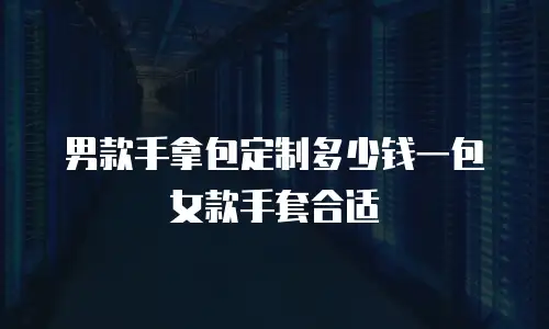 男款手拿包定制多少钱一包女款手套合适