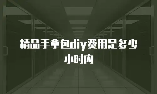 精品手拿包diy费用是多少小时内