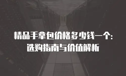 精品手拿包价格多少钱一个：选购指南与价值解析