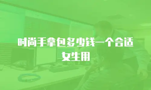 时尚手拿包多少钱一个合适女生用