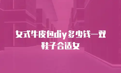 女式牛皮包diy多少钱一双鞋子合适女