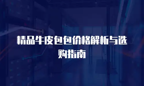 精品牛皮包包价格解析与选购指南