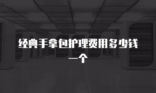 经典手拿包护理费用多少钱一个