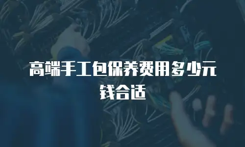 高端手工包保养费用多少元钱合适