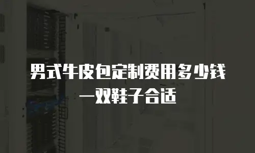 男式牛皮包定制费用多少钱一双鞋子合适