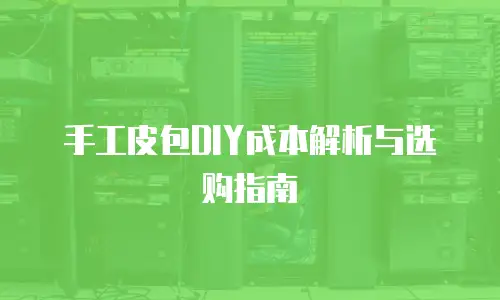 手工皮包DIY成本解析与选购指南